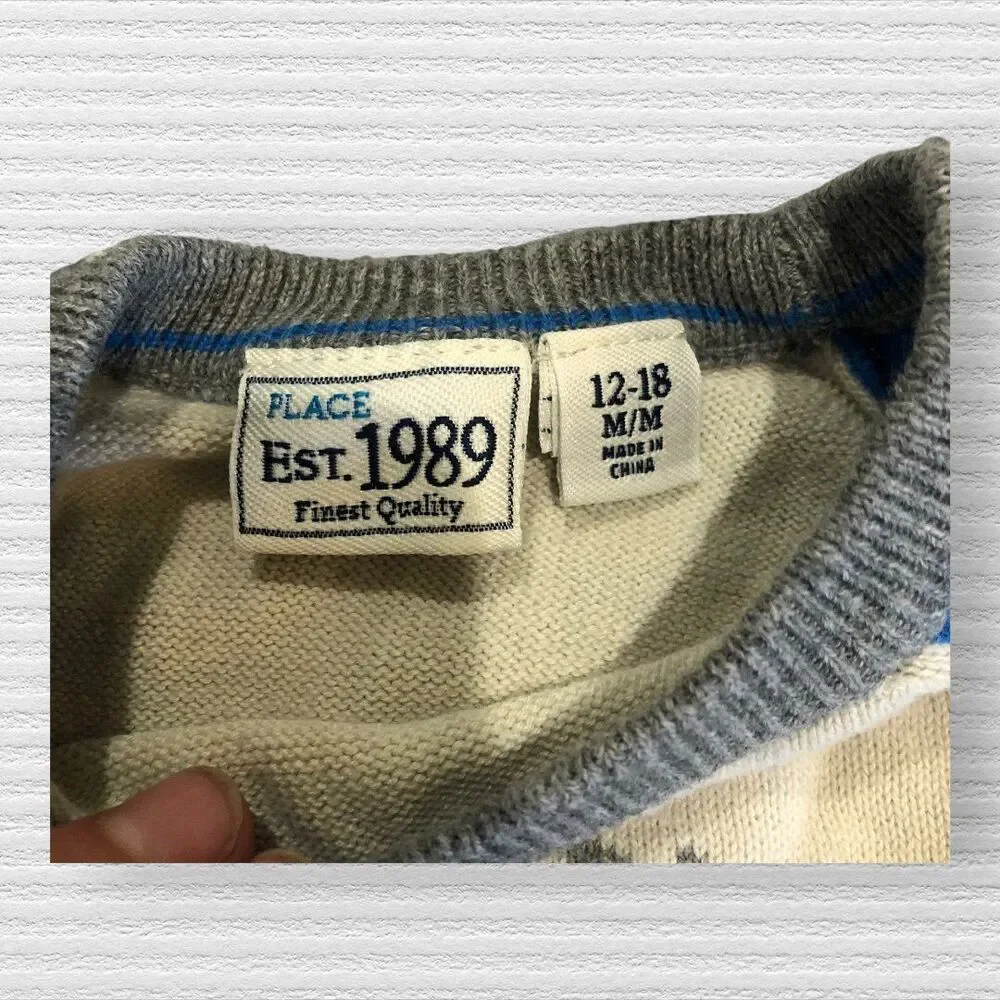 Children’s Place 12m Abominable Snowman Sweater